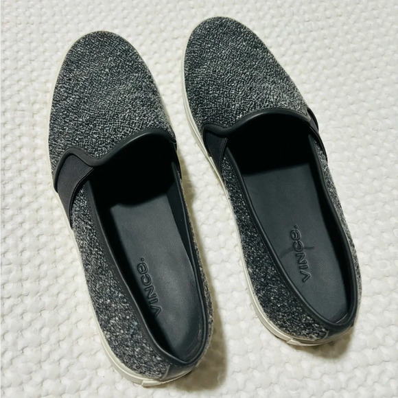 Vince Tweed Speckled Slip on Sneaker - Picture 2 of 6